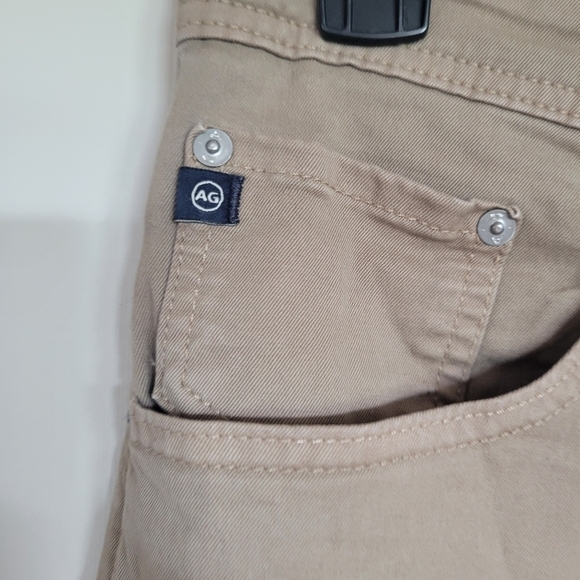 Adriano Goldshmied Women's Matchbox Slim Straight Khaki Jeans Size 34 - Picture 3 of 7